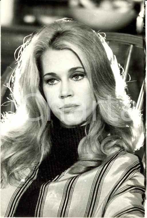 1965 ca USA Jane FONDA Attrice Ritratto *Fotografia 12 x 18 cm