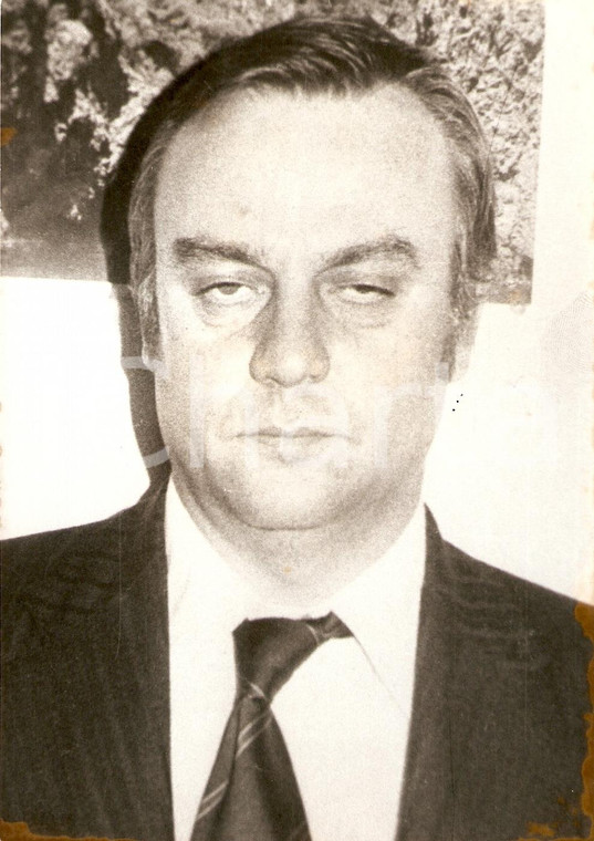 1977 PARIS Affaire DE BROGLIE Patrick ALLENET DE RIBEMONT libéré Portrait *Photo