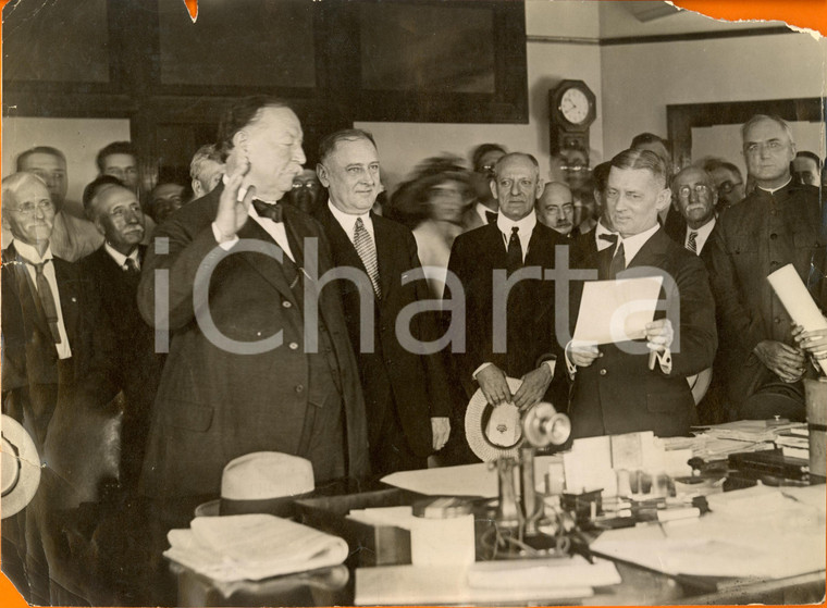 1921 WASHINGTON (USA) William Howard TAFT new Chief Justice of Supreme Court