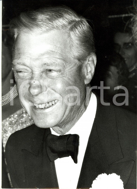 1955 ca UK Edoardo Duca di WINDSOR ritratto durante serata di gala *Fotografia