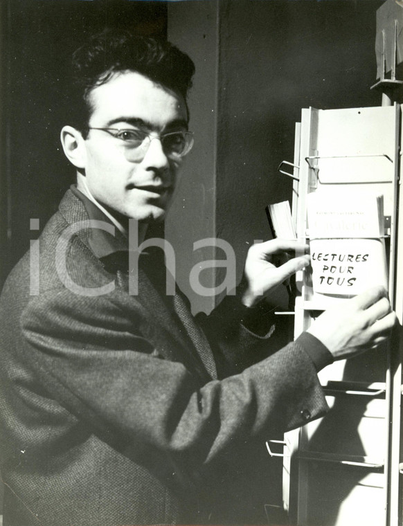 1955 ca FRANCE Jean PRAT réalisateur émission LECTURES POUR TOUS *Photographie