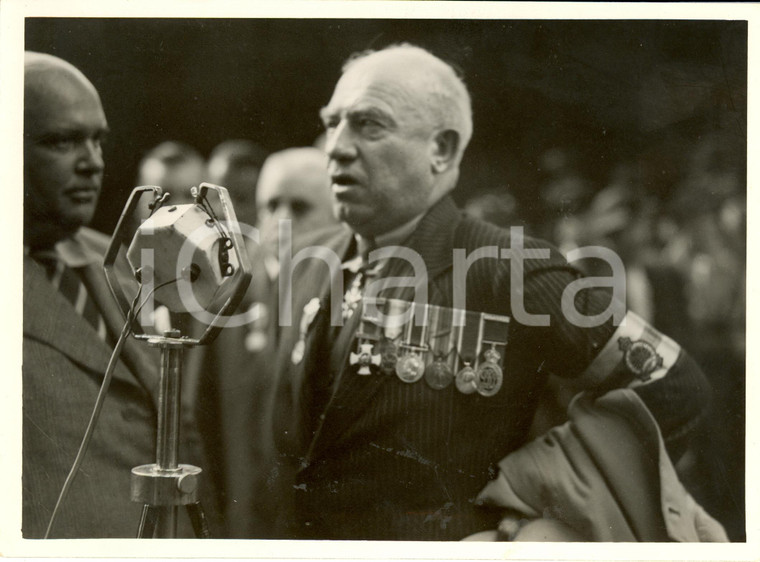 1936 PARIS Robert Alexander ROSS Général Anciens Combattants CANADIENS *Photo