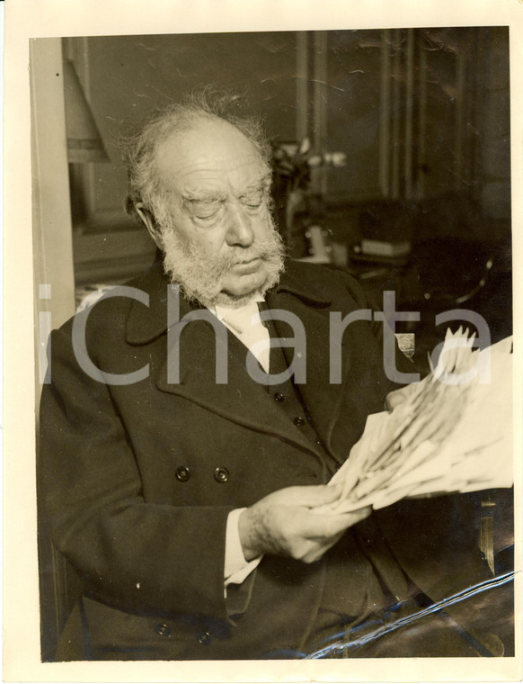 1925 ca LONDON Sir Alfred YARROW founder of YARROW SHIPBUILDERS *Photograph