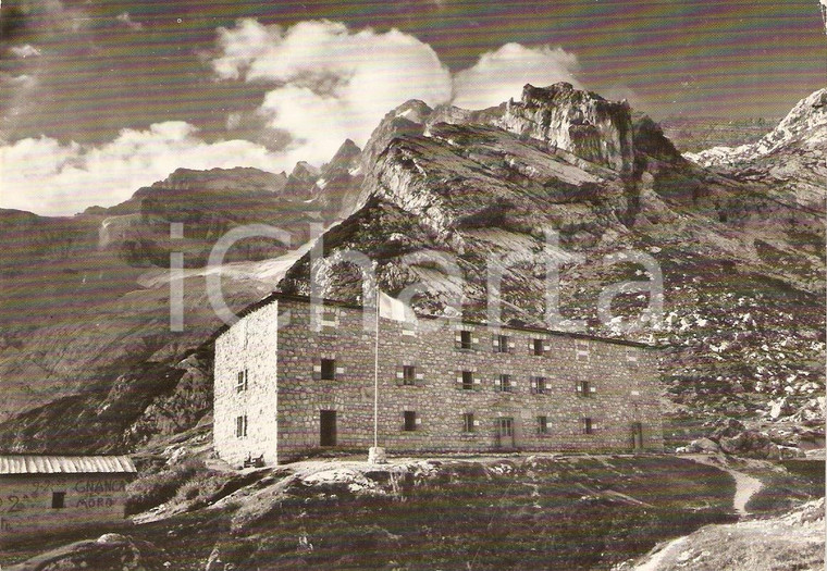 1955 ca MONTE ANTELAO (BL) CAI MESTRE Rifugio GALASSI con FORCELLA PICCOLA *FG