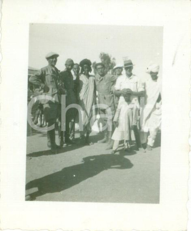 1936 CHEREN (ERITREA) AOI Proibito innamorarsi dell'indigeno *Foto cm 6 x 7
