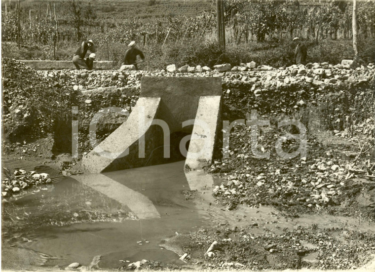 1935 ca TRESCORE BALNEARIO (BG) Strada Statale n°42 TONALE-MENDOLA Lavori *Foto