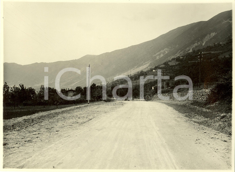 1932 BERGAMO Strada Statale n°42 del TONALE e della MENDOLA nella valle *Foto