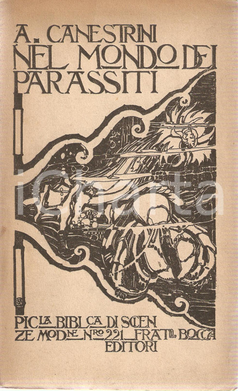 1929 Alessandro CANESTRINI Nel mondo dei parassiti  *Fratelli BOCCA Editori