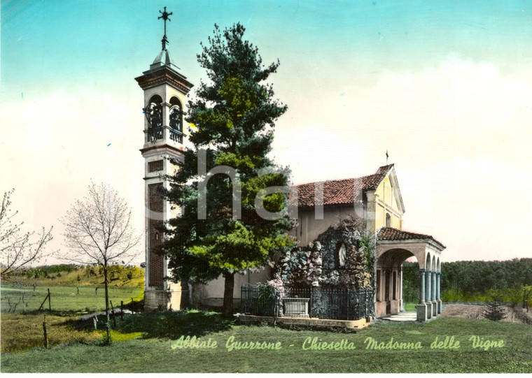 1961 ABBIATE GUAZZONE (VA) Chiesa Madonna delle Vigne *Cartolina postale FG VG