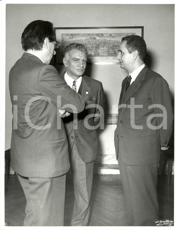1969 ROMA Convegno ISLE - Umberto COZZOLINI Presidente INISM e SHUNT *Fotografia