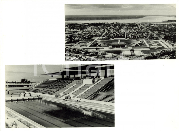 1960 ca PHNOM-PENH (Cambodia) Le Stade National et sa piscine olympique *Photo