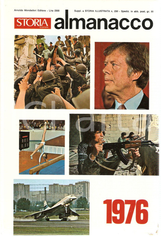 1977 STORIA ILLUSTRATA Almanacco 1976 *Edizioni MONDADORI