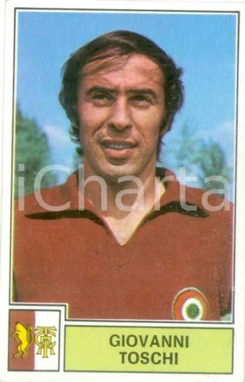 PANINI - CALCIATORI 1971 - 1972 Figurina Giovanni TOSCHI Serie A TORINO