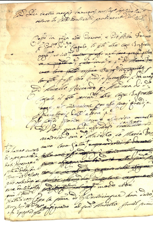 1788 NAPOLI PONTICELLI Contratto di matrimonio e dote di Maria FERRARO