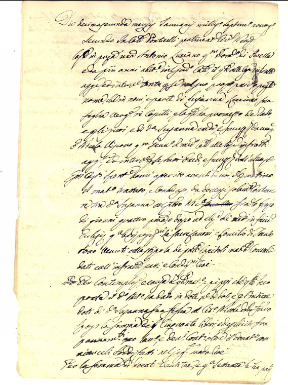 1792 NAPOLI PONTICELLI Contratto di matrimonio e dote di Susanna LUCIANO
