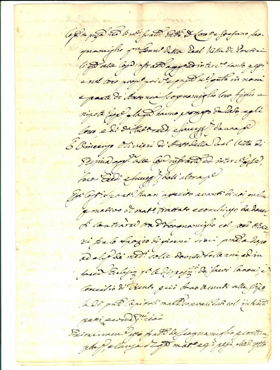 1792 PORTICI (NA) Contratto di matrimonio e dote di Antonia SCOGNAMIGLIO