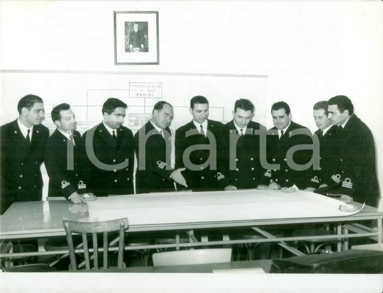 1965 LA SPEZIA Colonnello Agostino BERTI al MARICESCOS *Fotografia