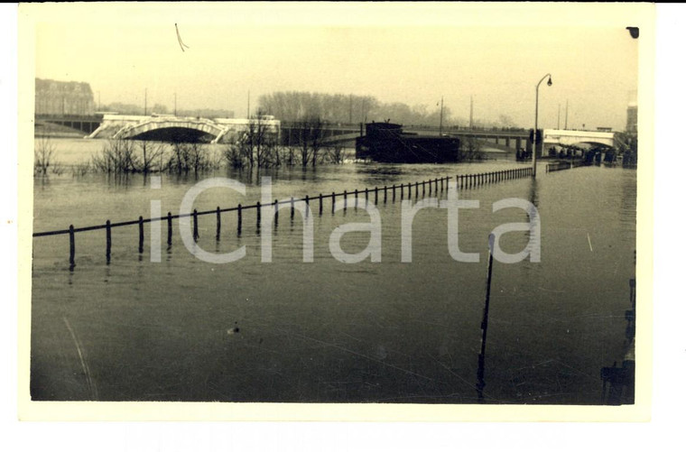 1950 ca NEUILLY-SUR-SEINE (F) Le nouveau pont sur la SEINE *Photo 9x13