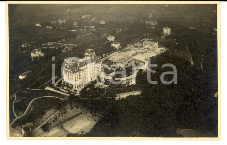 1920 VARESE Veduta dall'alto con hotel EXCELSIOR *Fotografia 14x9 cm