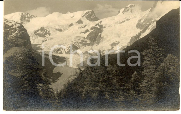 1940 ca VALLE D'AOSTA Veduta del monte CASTORE *Cartolina postale FP NV