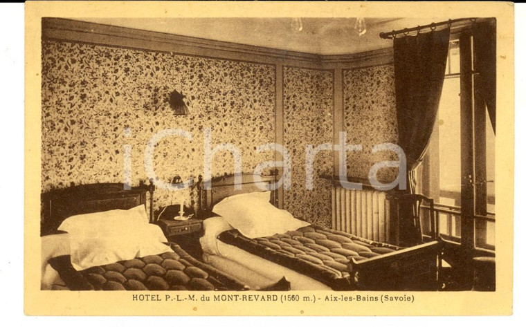 1930 ca AIX-LES-BAINS (F) Hotel P.L.M. du MONT-REVARD *Carte postale VINTAGE