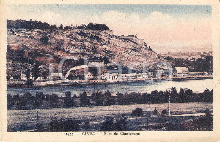 1950 ca GIVET (FRANCE) Fort de CHARLEMONT *Cartolina FP NV