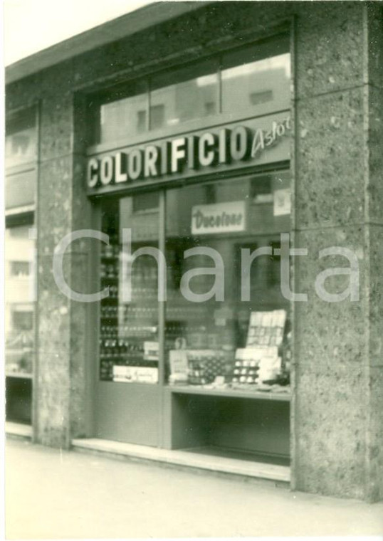 1963 MILANO Ducotone in vendita al Colorificio ASLOT *Fotografia cm 7 x 10