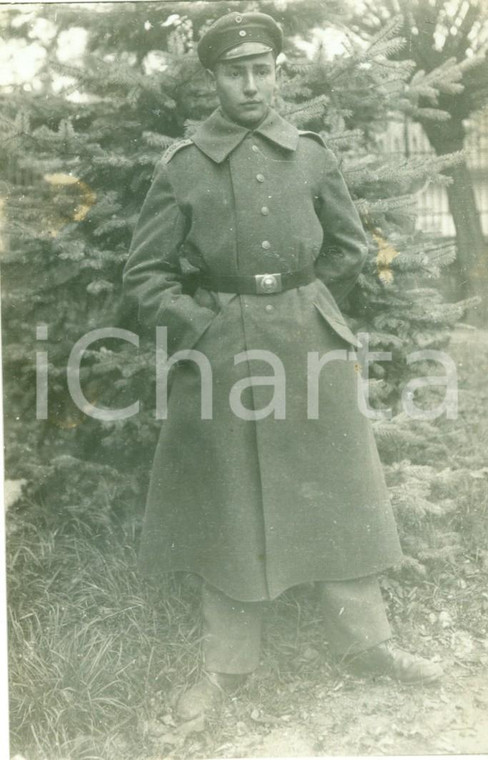 1916 HERMANNSTADT (ROMANIA) WWI Ufficiale tedesco in divisa *Fotografia