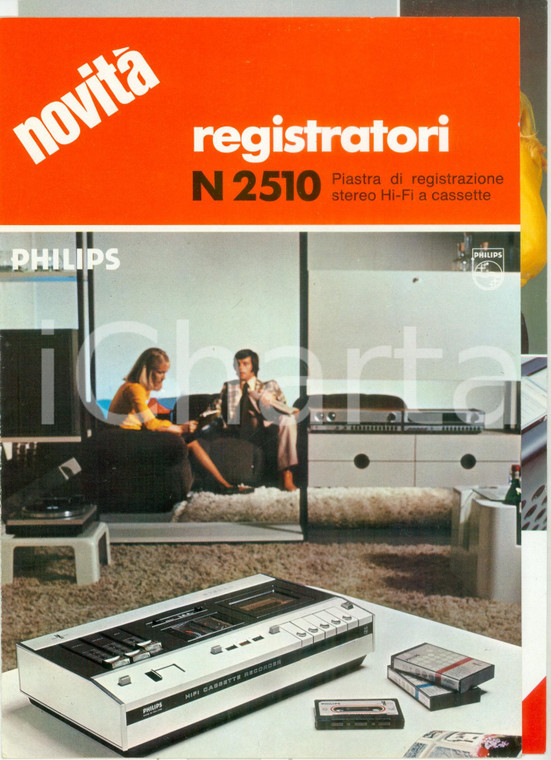 1980 ca MILANO Opuscolo pubblicitario Registratori N. 2150 *Catalogo ILLUSTRATO