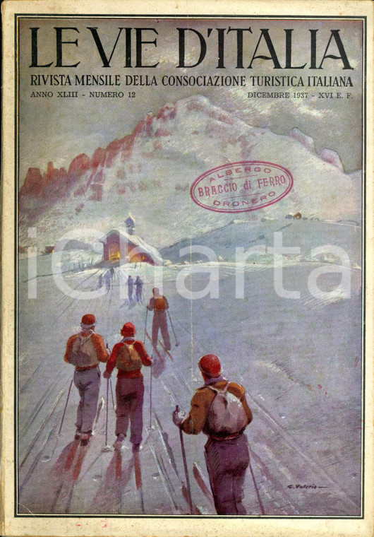 1937 LE VIE D'ITALIA TCI Creazione di via della CONCILIAZIONE *Anno XLIII n°12