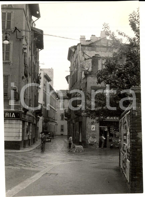 1956 MILANO Veduta incrocio CINQUE VIE con insegna COCA-COLA *Foto ARTISTICA 