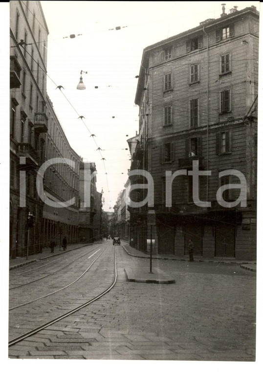 1956 MILANO Veduta di via MERAVIGLI *Foto ARTISTICA 10 x 14 cm