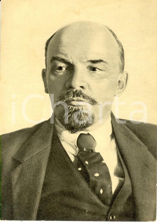 1969 MOSCA Propaganda URSS Vladimir Ilic Uljanov LENIN nel 1918 *Ristampa