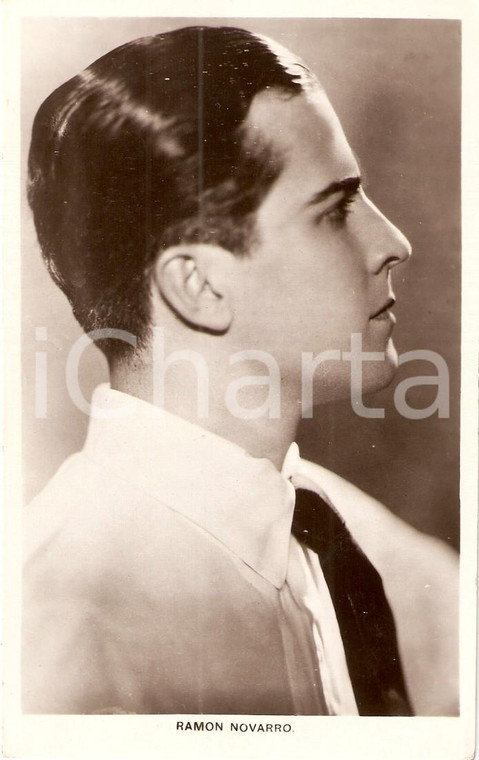 1920 ca CINEMA Portrait Ramon NOVARRO Actor *Cartolina FP NV