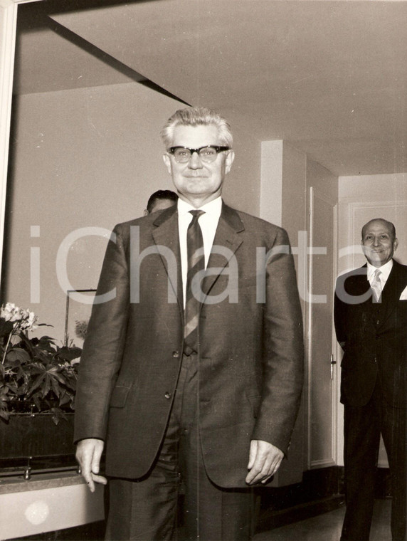 1962 MILANO Congresso Internazionale CARBION Dirigente *Fotografia