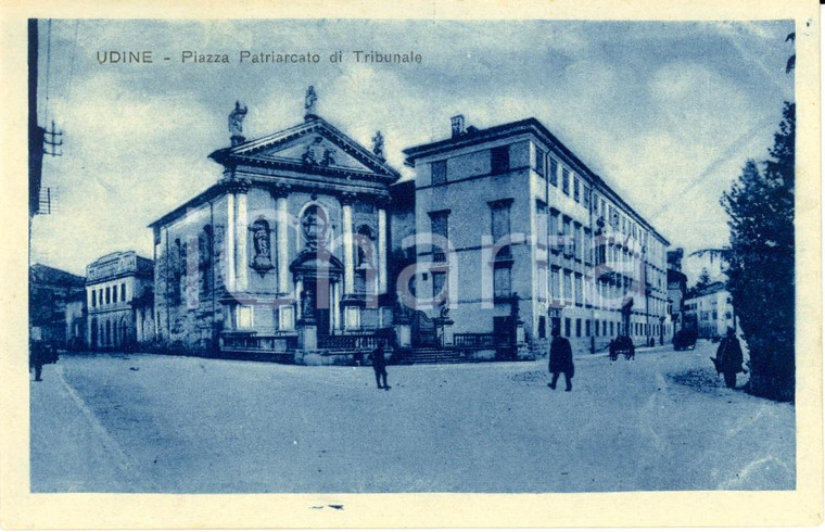 1915 ca UDINE Palazzo Patriarcale e chiesa SANT'ANTONIO in piazza PATRIARCATO