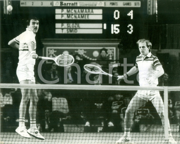 1983 LONDON ROYAL ALBERT HALL Tennis Tomas SMID Pavel SLOZIL in doppio *Foto