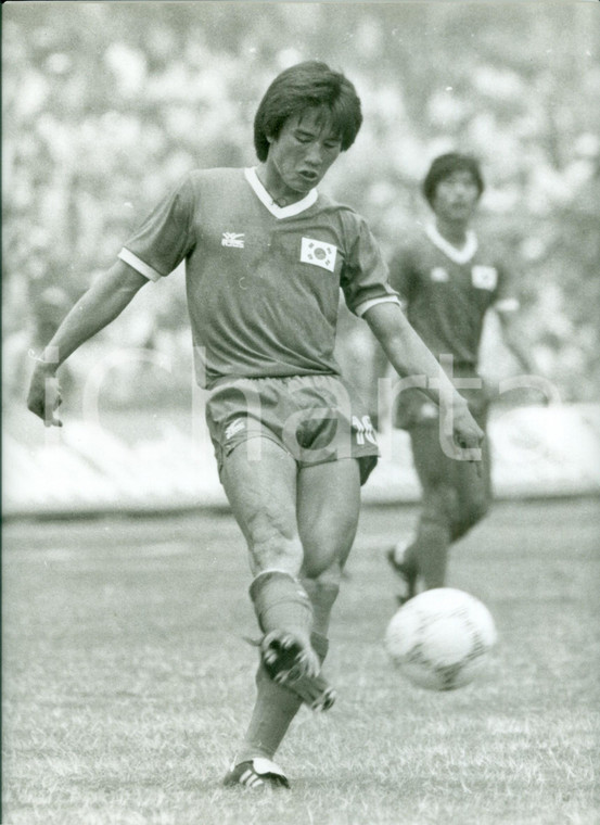 1986 MESSICO Mondiali CALCIO Kim JOO-SUNG Nazionale COREA SUD *Fotografia