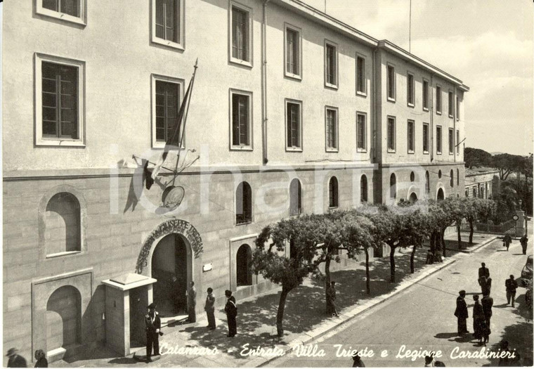 1960 ca CATANZARO Caserma Carabinieri Giuseppe TRIGGIANI a Villa TRIESTE *FG NV