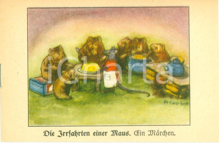 1930 ca BAD SALZUFLEN (DE) Hoffmann's Stärkefabriken Irrfahrten einer Maus