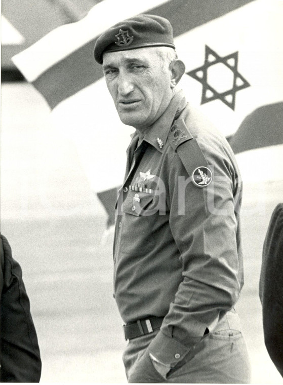 1970 ca ISRAEL Moshe LEVY generale delle Israel Defense Forces