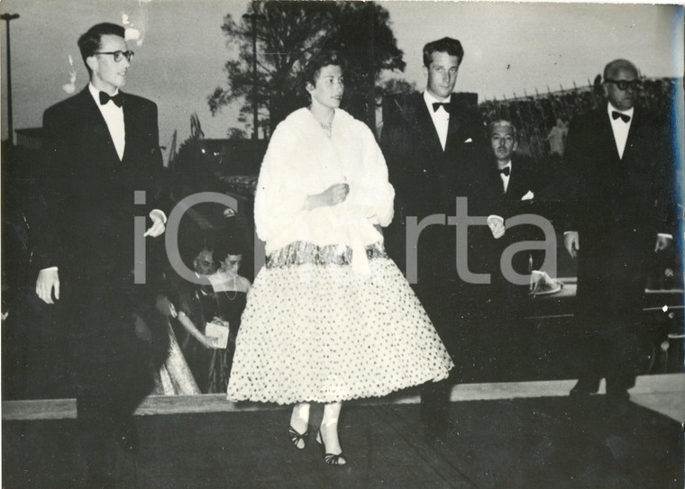 1958 EXPOSITION DE BRUXELLES Astrid di NORVEGIA re BALDOVINO Alberto del Belgio 