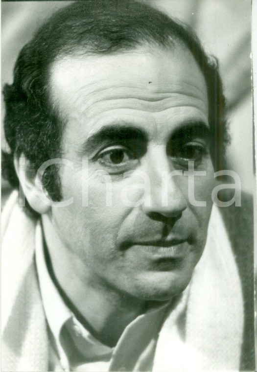 1987 PARIS Il giornalista Jean-Pierre ELKABBACH *Fotografia