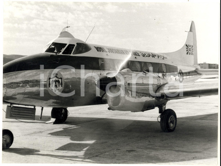 1959 AMMAN L'aereo di re Hussein - Royal JORDANIAN AIR FORCE *Foto