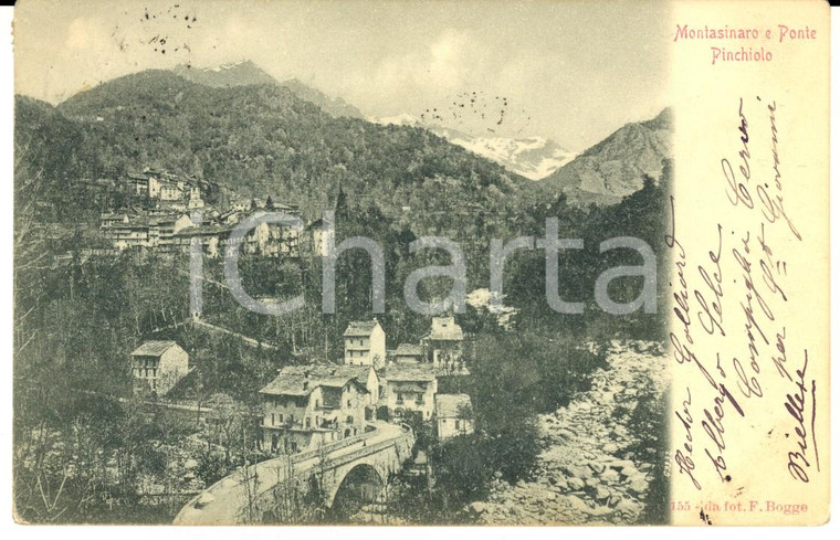 1903 MONTESINARO (BI) Monte Pinchiolo *Cartolina Hector GAILLARD FP VG