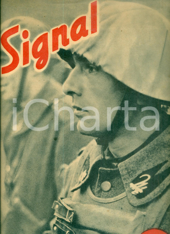 1944 SIGNAL WW2 Tedeschi fedeli al loro giuramento *Giornale ILLUSTRATO