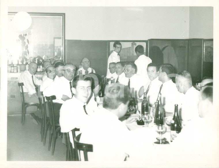 1965 MORTARA Cena dei dirigenti per nuova sede Banca Provinciale Lombarda *Foto