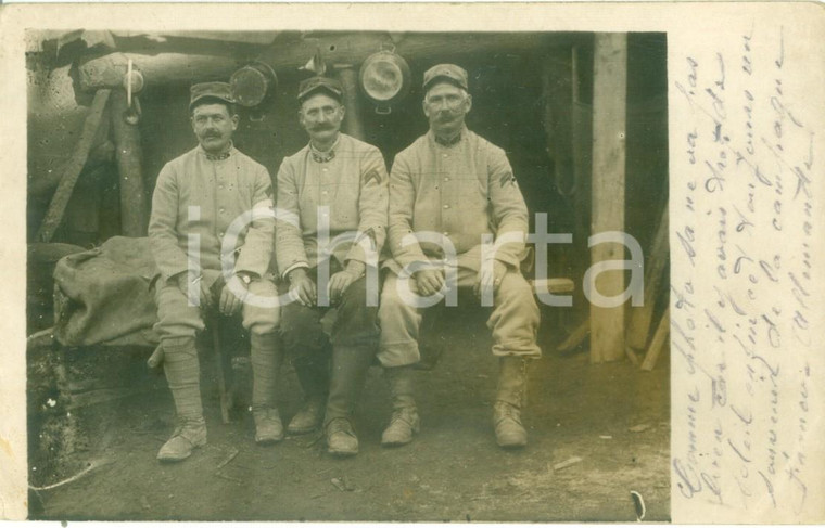 1916 CAMPAGNE FRANCO-ALLEMANDE WW1 Soldats du 2° Régiment d'Infanterie *PHOTO