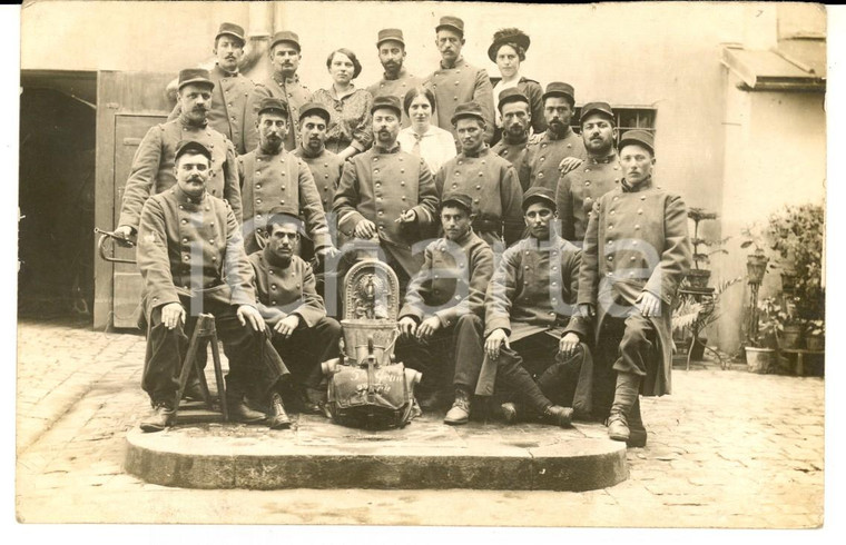 1915 ca WW1 FRANCE Soldats 5e GENIE 27ème compagnie *Photo GRANDE GUERRE