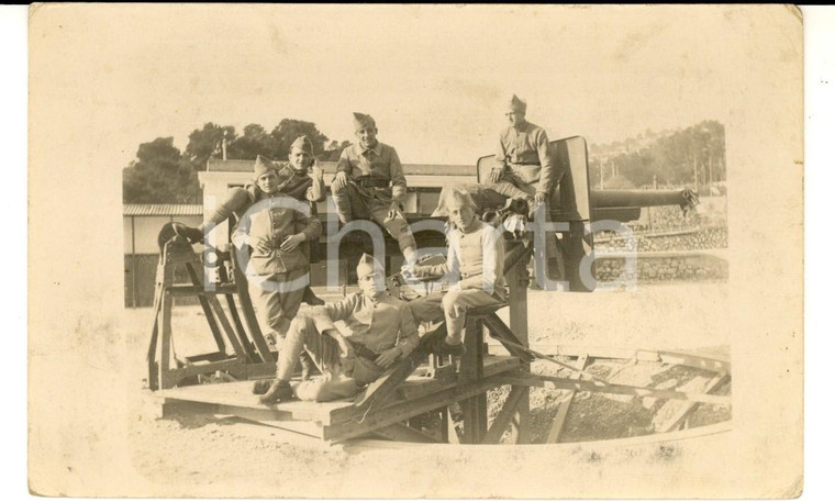 1934 TOULON (F) Militaires 157e RAP Régiment Artillerie Parachutiste *Photo